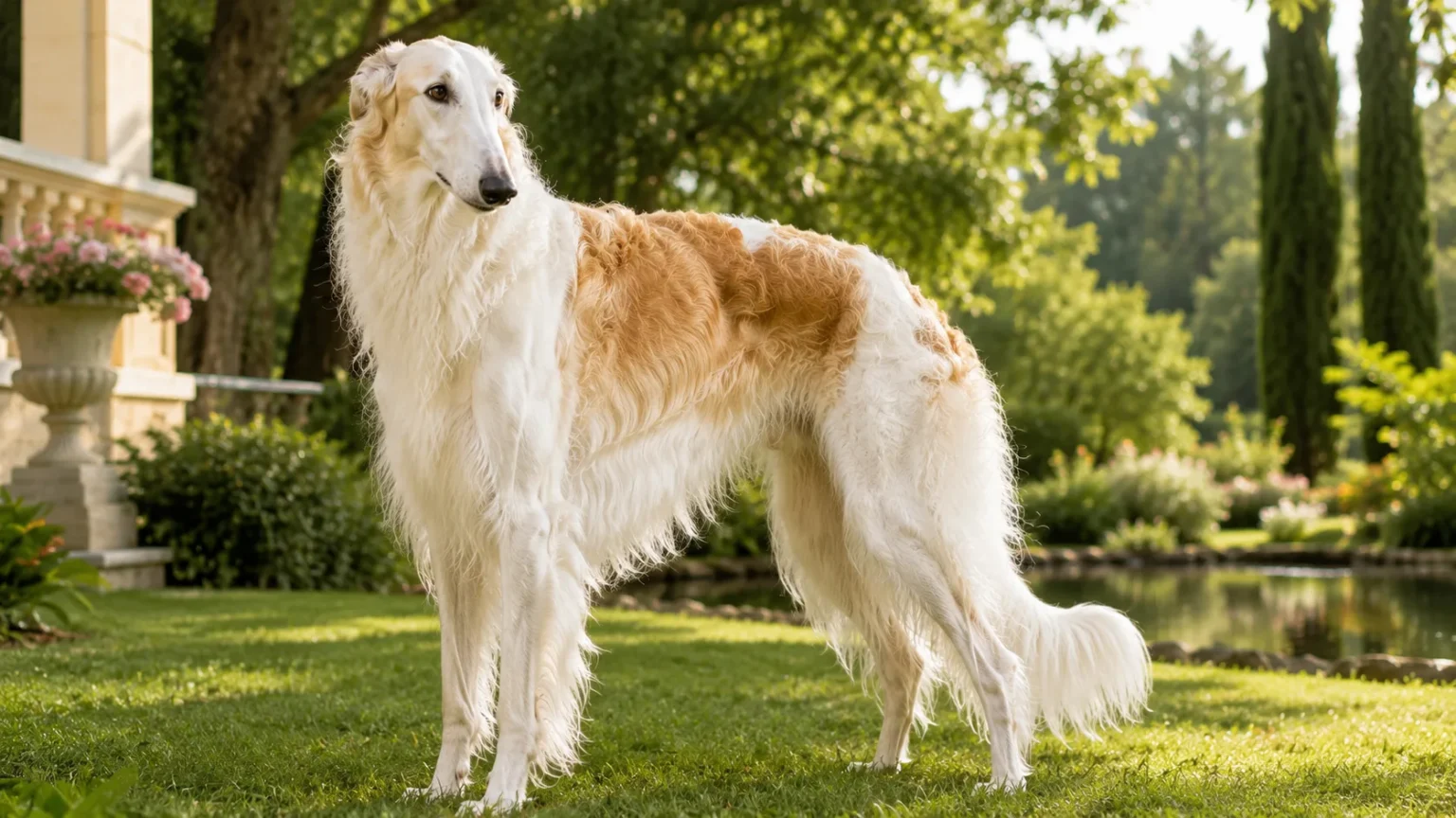 Borzoi Dog Temperament, Size, Lifespan & Care