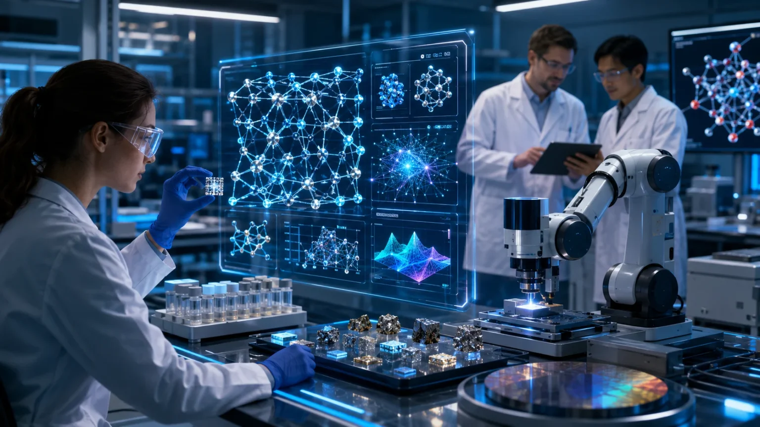 How Does AI Identify New Materials