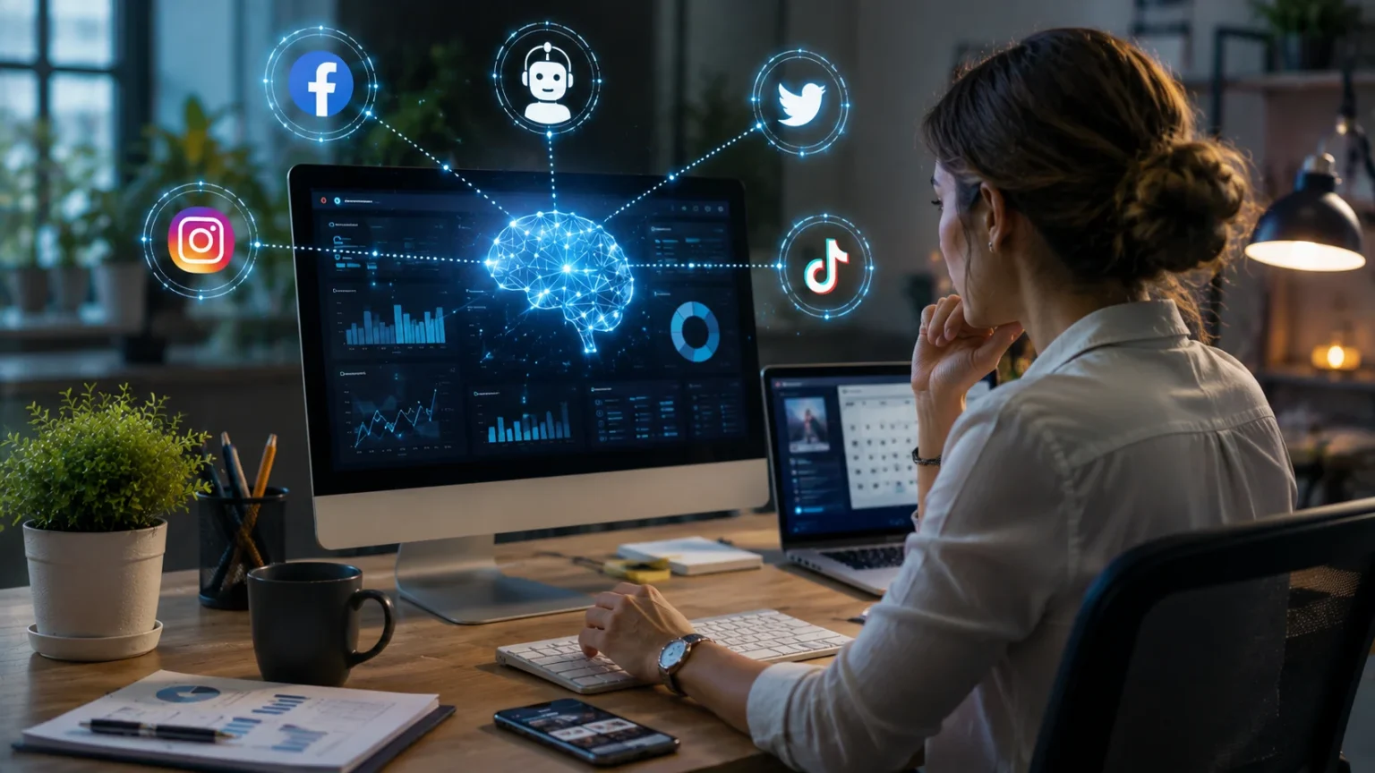 How to Use AI for Social Media Marketing