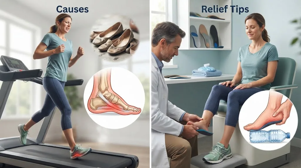 Arch Pain Common Causes & Relief Tips