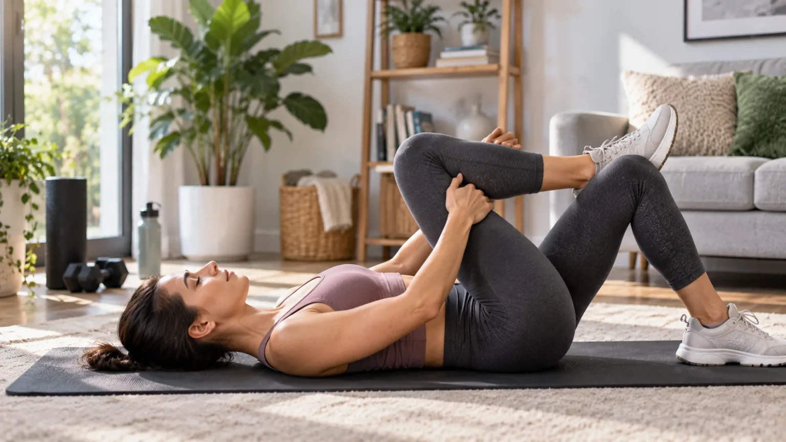 Figure 4 Glute Stretch How to Do It & Key Benefits