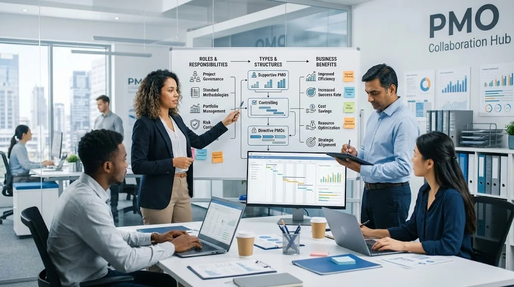 PMO Meaning in Business Roles, Types & Benefits